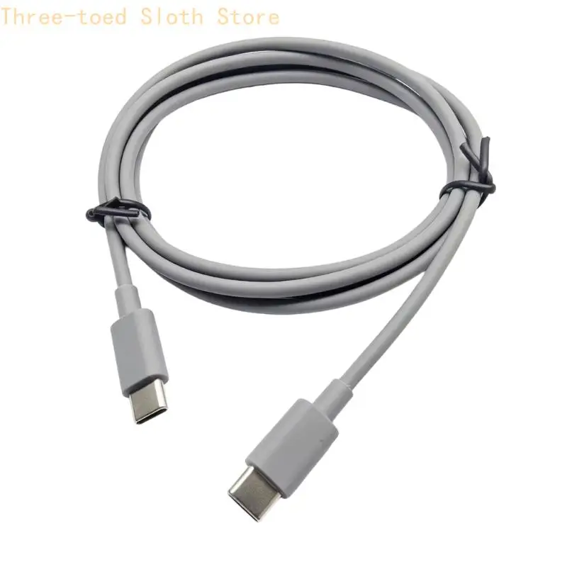Typ-C-Ladekabel für Kopfhörer, Grau Ersatzkabel zum Aufladen von Kopfhörern E74A – Detail 8