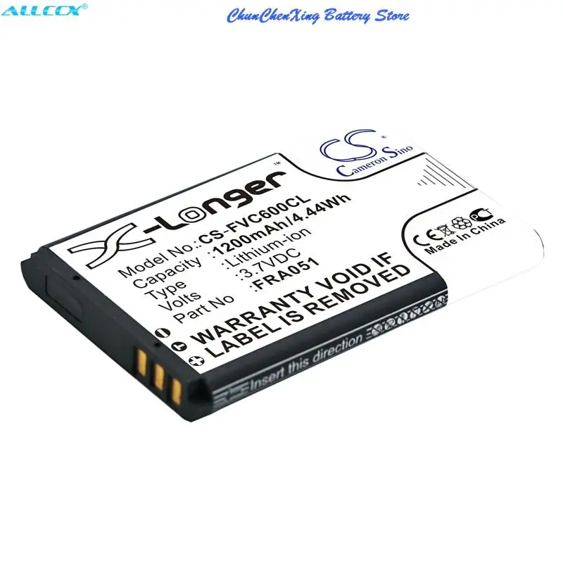 ¡Batería Cameron Sino 1200mAh FRA051 para FRITZ!FON C6,C6 DECT