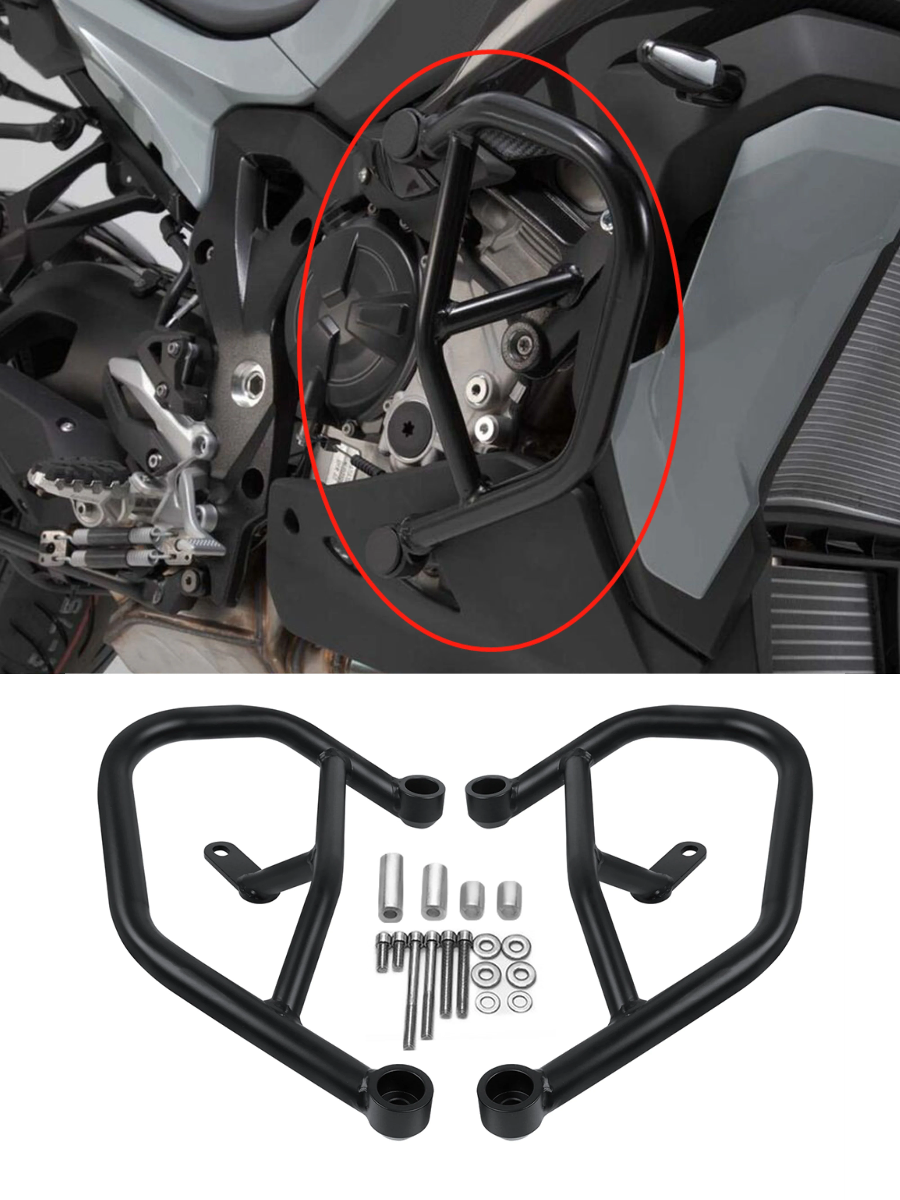 

Motorcycle Engine Guard Crash Bar Bars Bumper Protector For BMW S1000XR 2020 2021 2022 s1000 xr MOTO Accessories