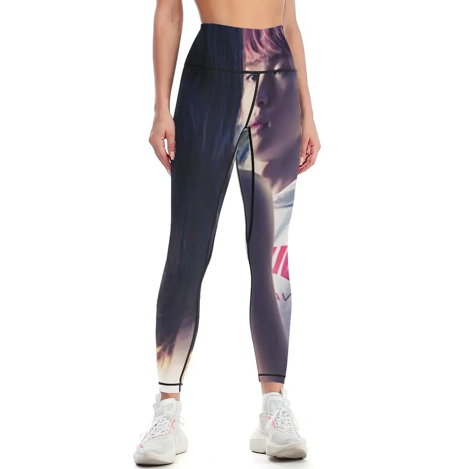 

SHINee VIEW ONEW Leggings for girls Training pants gym clothing sport legging Womens Leggings