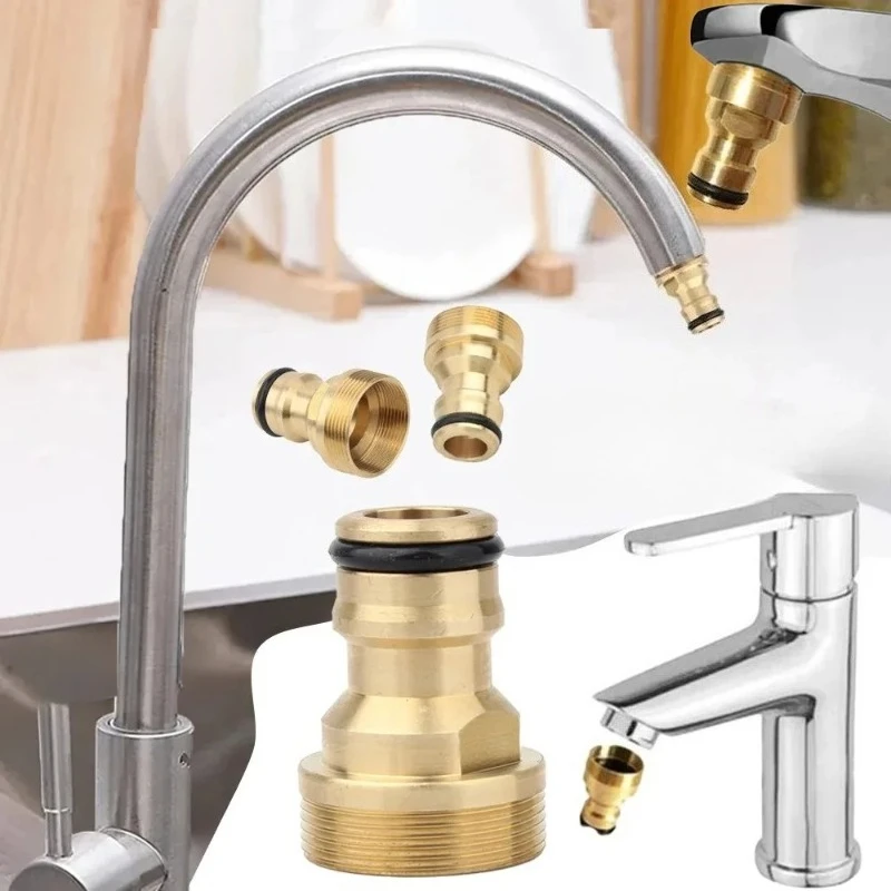 1/2/5PCS Universal Tap Kitchen Adapters Faucet Watering Garden Tools Tap Connector Mixer Hose Adaptor Basin Fitting