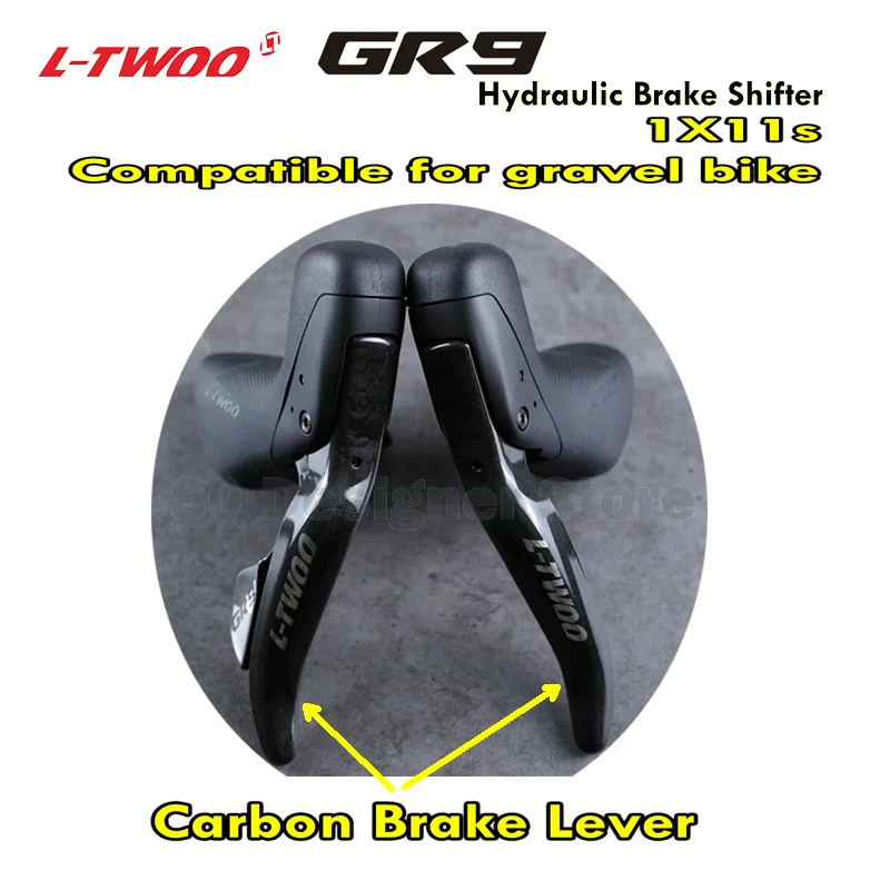 LTWOO GRT/RX/R9/GR9/R7/GR7 Road Bike Hydraulic Disc Brake Shifter Levers 1x12/1x11/10S Speed Carbon Switch Bicycle Shifter Alloy