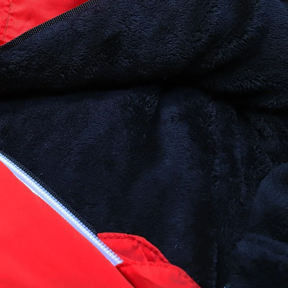 كيس نوم يمكن ارتداؤه مع هوديس مزدوج، فتحات بذراعين بسحاب، جيوب، رباط قابل للتعديل - مثالي للتخييم والطقس البارد #5