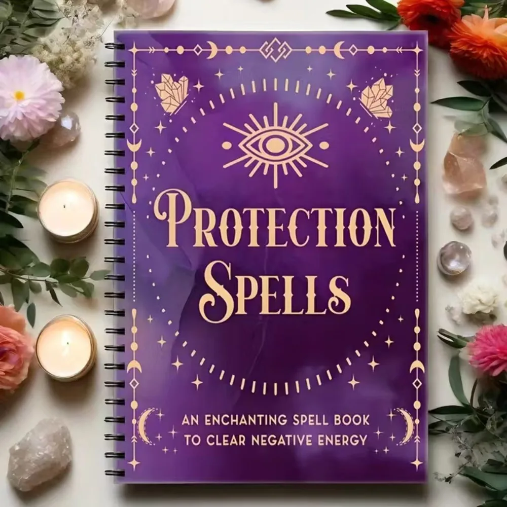 Old Witch Spells Book - Essential Tool for Witches & Wizard Beginners,  Perfect for Birthdays, Easter, Christmas, Halloween Gift