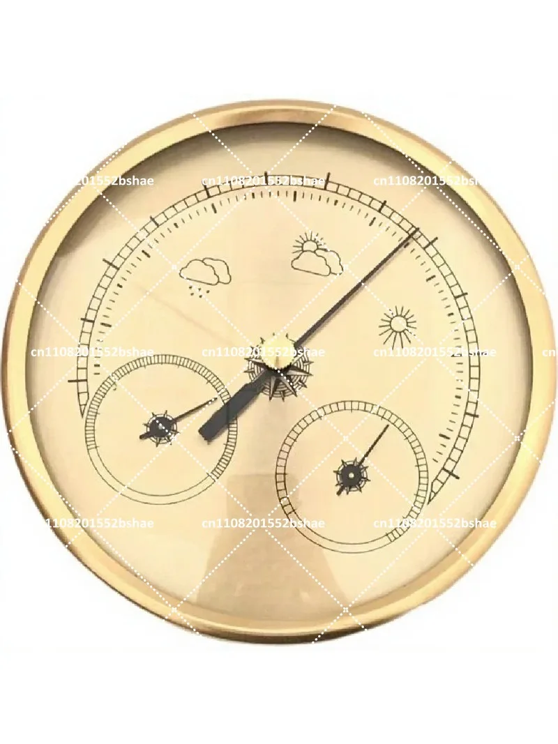 130mm 3-in-1 Weather Station Thermometer Hygrometer Barometer Multi-Function Indoor Outdoor