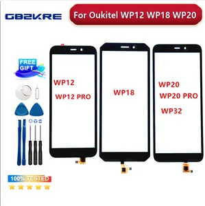 Bilashmart BackShell Touch Screen Digitizer Assembly Oukitel WP12 WP12 PRO WP20wp20Pro WP18  WP32 Panel Replacement Parts