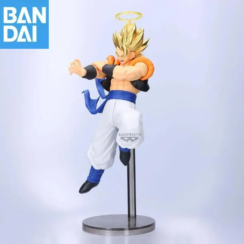 Disponibile Originale Bandai Namco Banpresto Dragon Ball Z Dokkan Battle 10esimo Anniversario Figura Super Saiyan Gogeta Vegeta Giocattolo in PVC