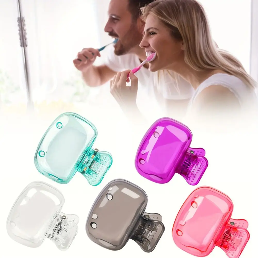

Portable Travel Toothbrush Storage Clip Toothbrush Head Storage Clip Transparent Toothbrush Protective Cap Toothbrush Shell