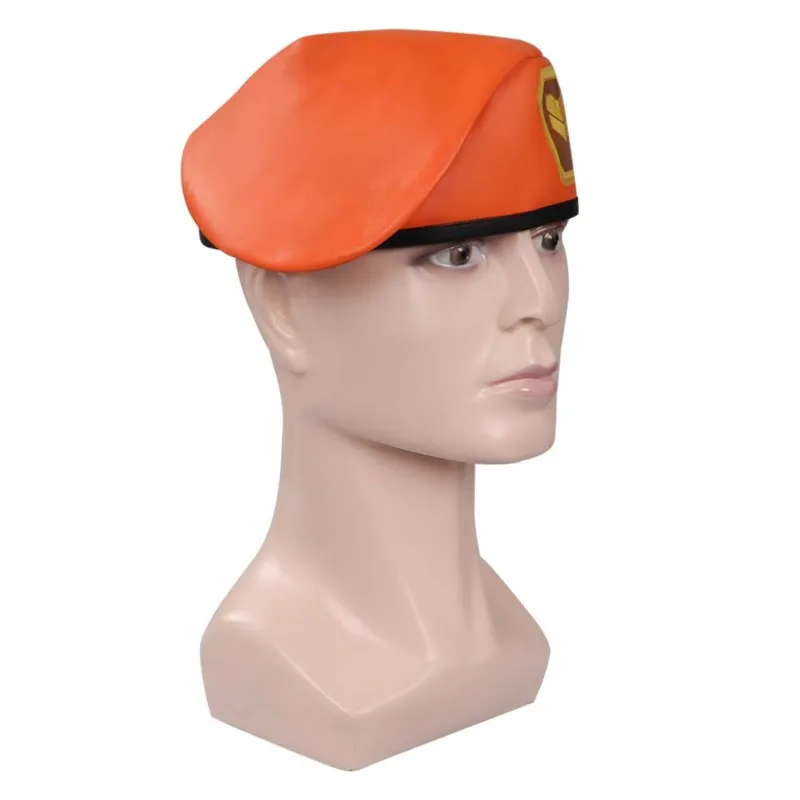 AVALORANT Brimstone Raze Cosplay Beret Replica Hat Anime Caps Officer Costume Accessory for Party Character Representation:AVALORANT Brimstone Raze Cosplay Beret Replica Hat Anime Caps Officer Costume Accessory for Party Character Representation