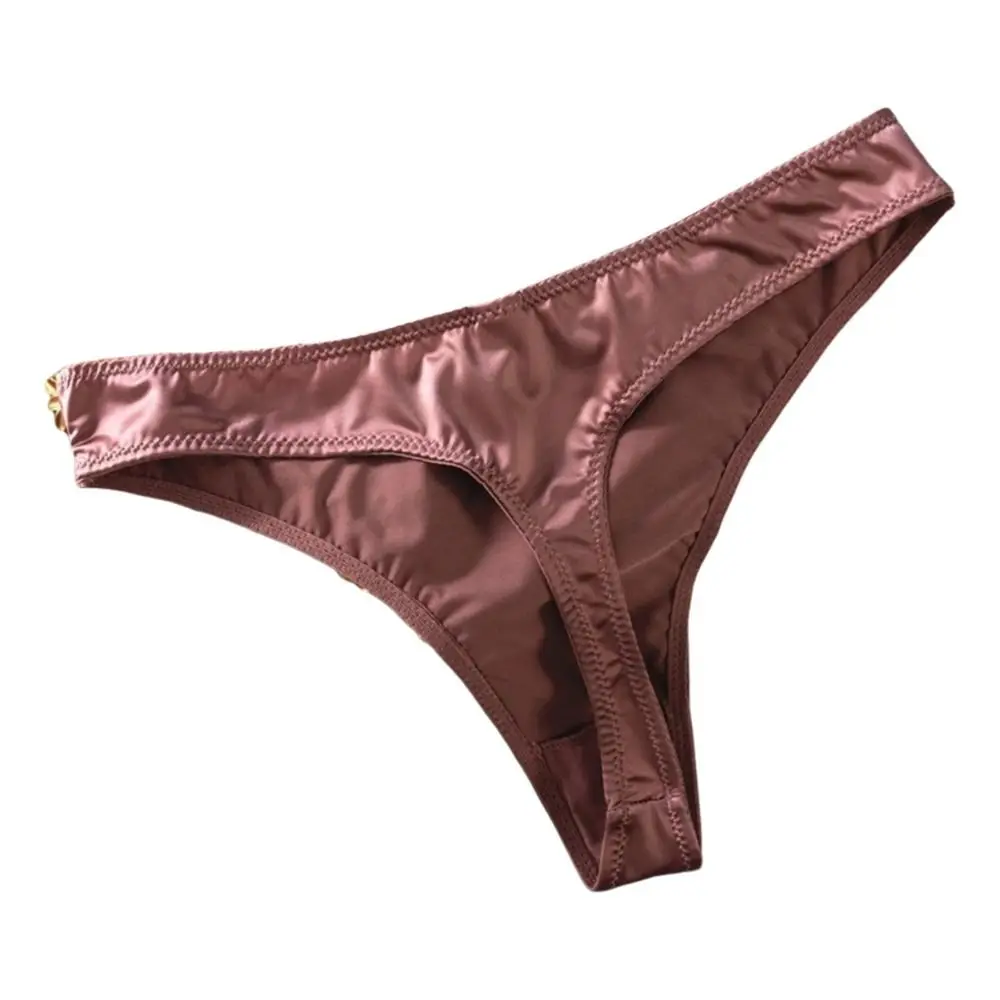 Stretchy Panties for Women Low Waist Breathable Seamless Underwear Quick-drying Sexy Ice Silk Panties Underwear Collection