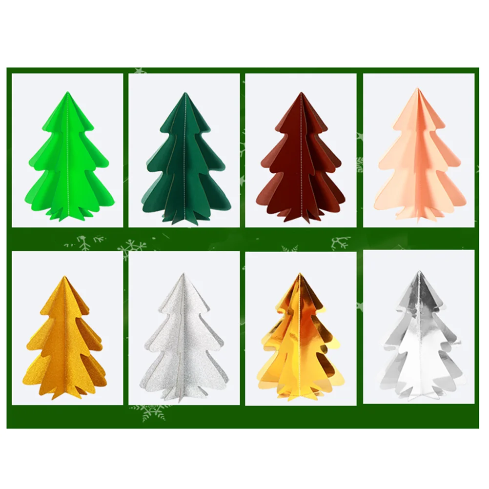 

2.4m 3D Christmas Tree Garland Decoration Dark Green Horizontal String Lights for Home Wall Fireplace Table Backdrop