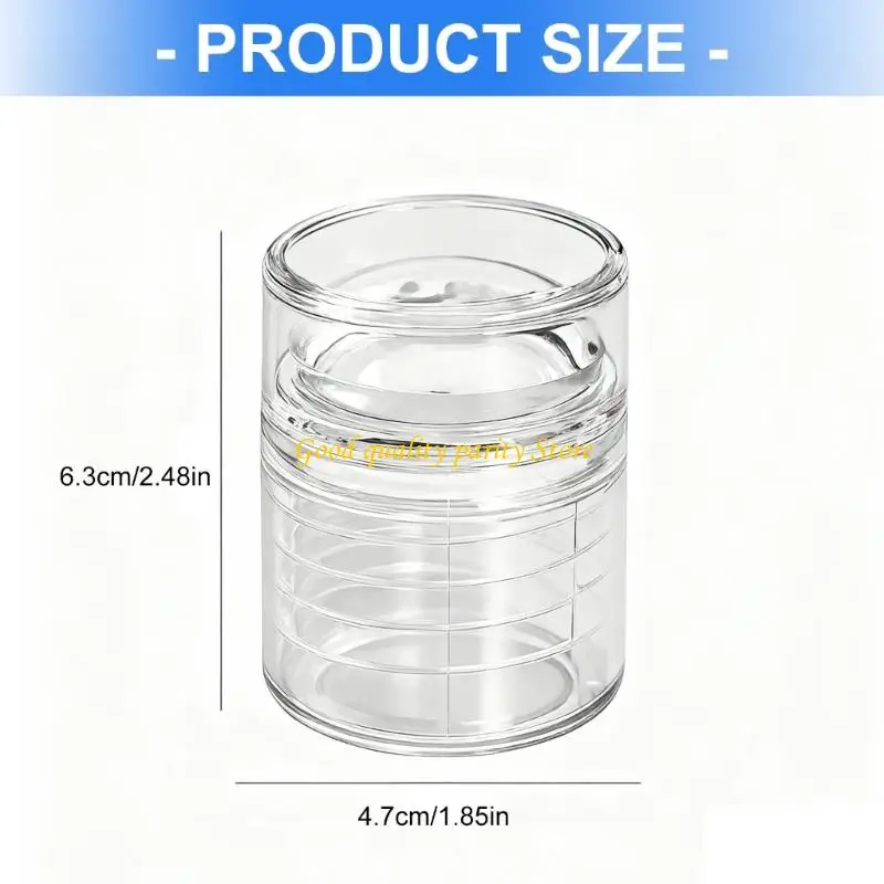 Timbro per art in silicone M4YA con camera retrattile per creazione dettagliata modelli unghie artigianali