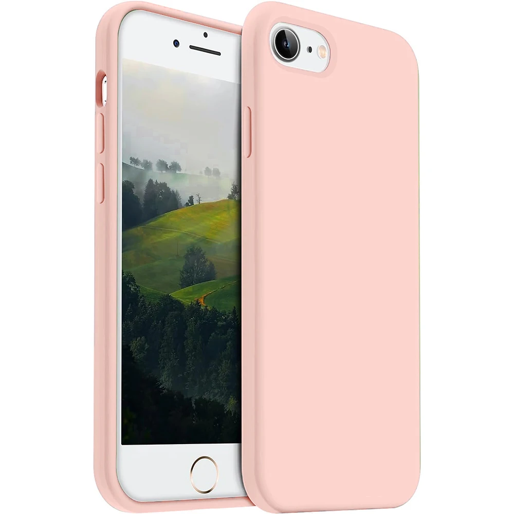 Original Liquid Silicone Case For iPhone 5s 5 Se iPhone SE 2016 2020 2022 Shockproof Soft Phone Case