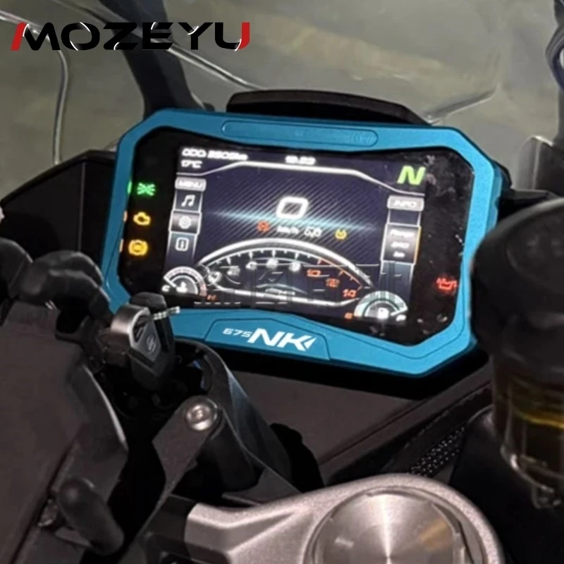 For CFMOTO CF MOTO 675 NK 675 SRR 67 5SS 675 SR 2023-2026 2027 TFT Anti Theft Dashboard Cover Instrument Display Guard Protector