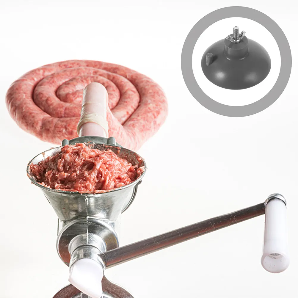 3Pcs PVC Sausage Stuffer Suction Cup Replacement for Meat Grinder – Kitchen Meat Mincer Accessories