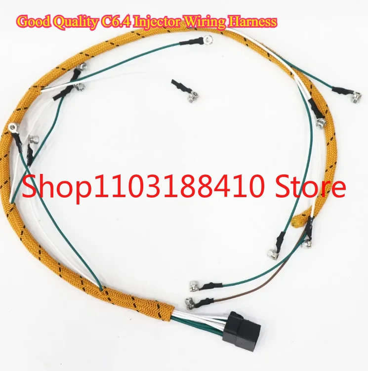 

excellent quality C6.4 Injector Wiring Harness for Caterpillar Excavator 305-4893 3054893 320D E320D Injector Wire Harness