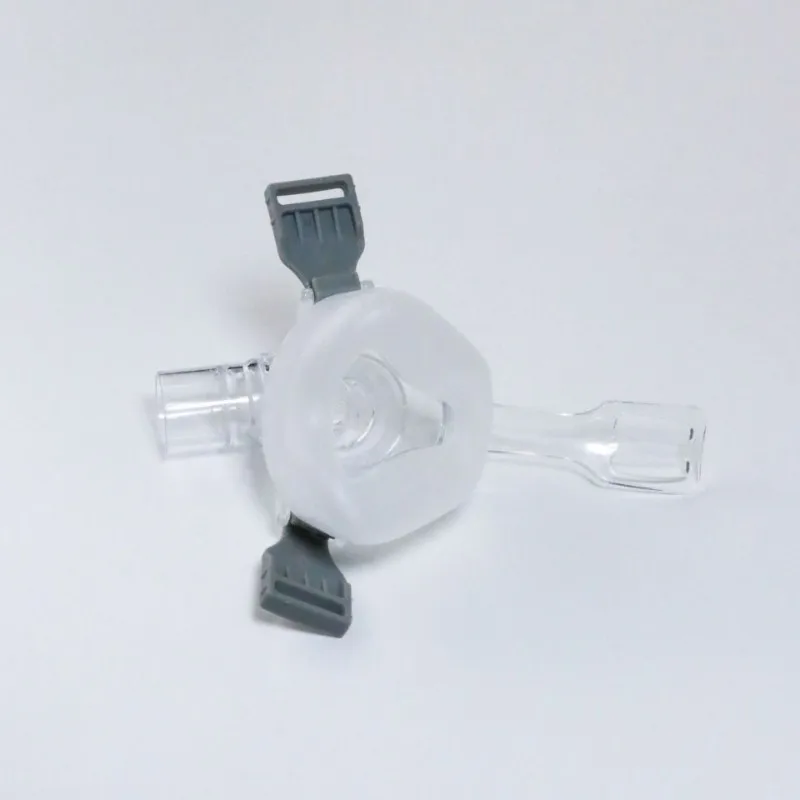 

【FITTING】Transparent Silicone Rubber Nose Mask - Dustproof Protective Gear With Optional Straps And Tube