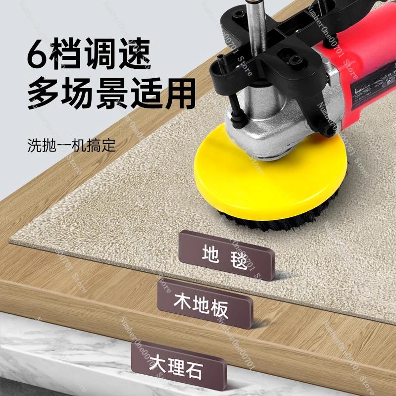 Hand-pushed carpet cleaning machine, multi-functional special floor washing machine