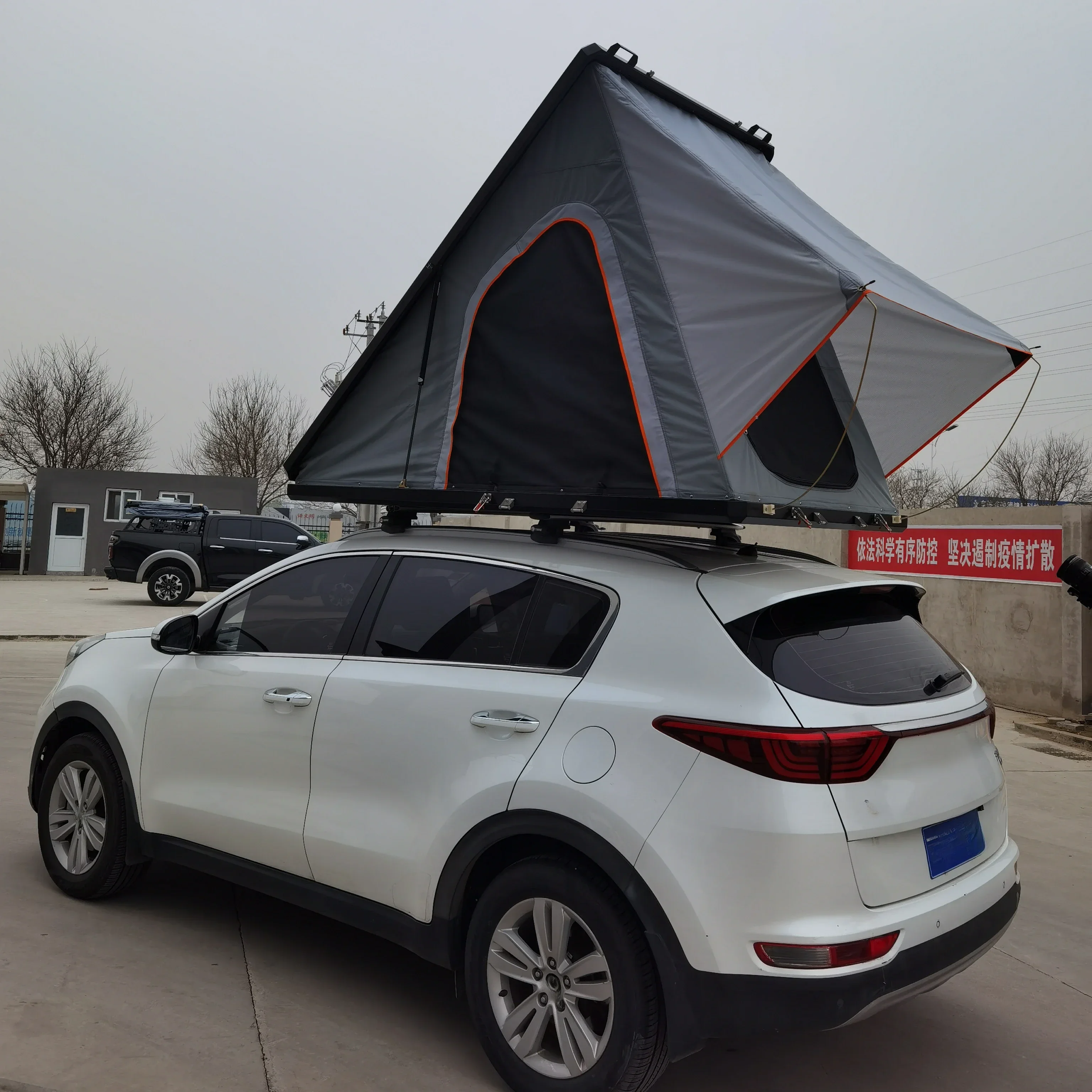 

Outdoor Waterproof Camping 4x4 Hard Shell Aluminum Car Roof Top Tent For