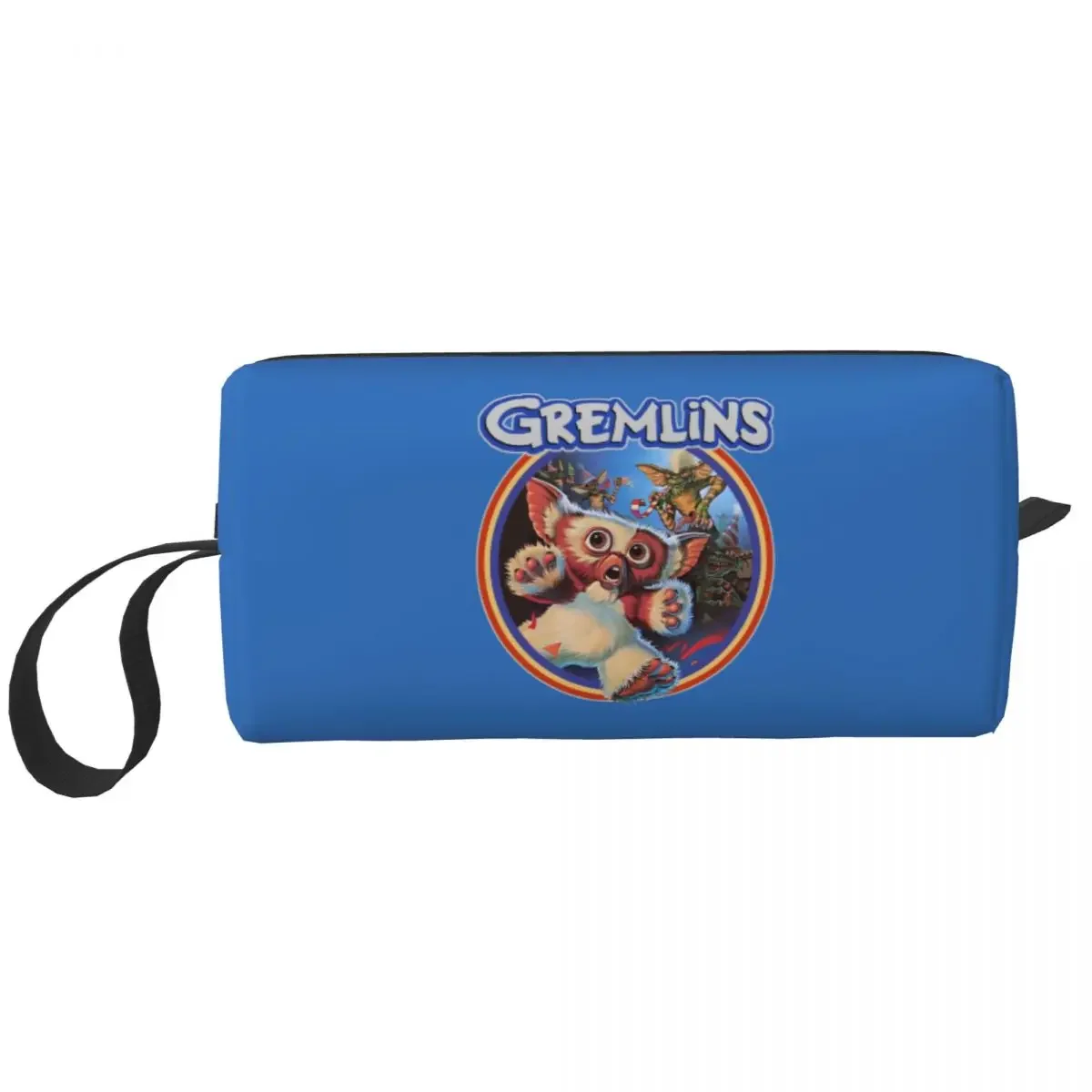 Gizmo 80s Horror Movie Makeup Bags Gremlinn Men Cosmetic Bag Stylish Waterproof Pouch for Purse Storage