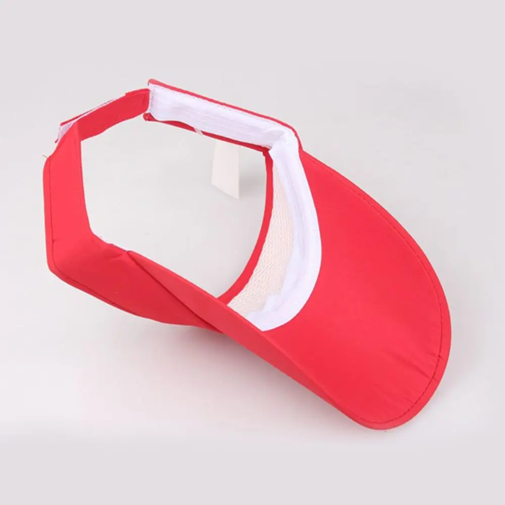 Men Women Hat Vizor Sun Visor Adjustable Sports Tennis Golf Headband Cap Unisex