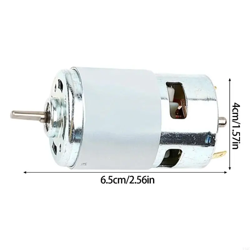 775 Motor práctico 12000 rpm Precisión construcción aleación diseñada para herramienta eléctrica Y4QC