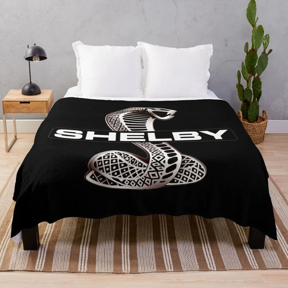 RED LIGH SHELBY MUSTANG GT500 Throw Blanket christmas decoration Bed Fashionable Heavy Blankets