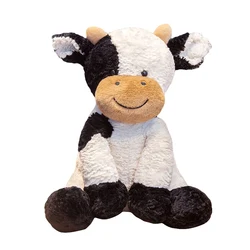 Nice 25CM-70CM Huggable Plush Cow Toy Lovely Cattle Plush Stuffed Animals Cattle Soft Doll Kids Toys Birthday Gift for Children