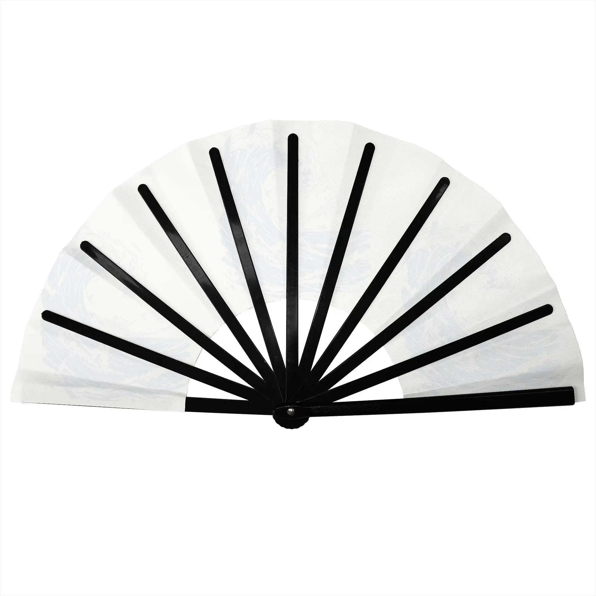 Customized The Great Wave Off Kanagawa Portable Pocket Fan Travel  Polyester Folding Fan Chinese Dance Handheld Cooling Fans