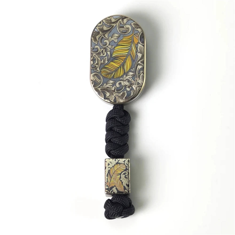 Kleur Titanium Paviljoen Ritme Fidget Slider EDC Fidget Spinner Metalen Anti Stress ADHD Angst Relief Zintuiglijke Focus Speelgoed