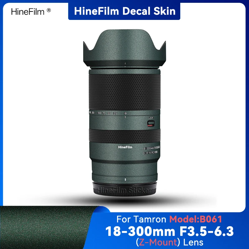 

Hinefilm Skin for Tamron 18 300 for Nikon Z Mount Lens Decal Skin for Tamron 18-300 F3.5-6.3 Lens Wrap Cover 18300 Lens Skin