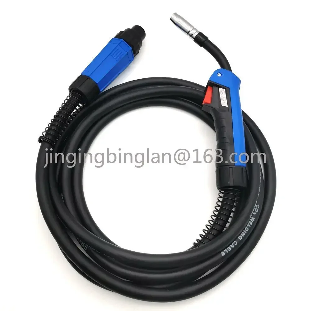 MB 15AK Binzel Type Mig Welding Torch Co2 Torch 180A 5M With Euro Connector