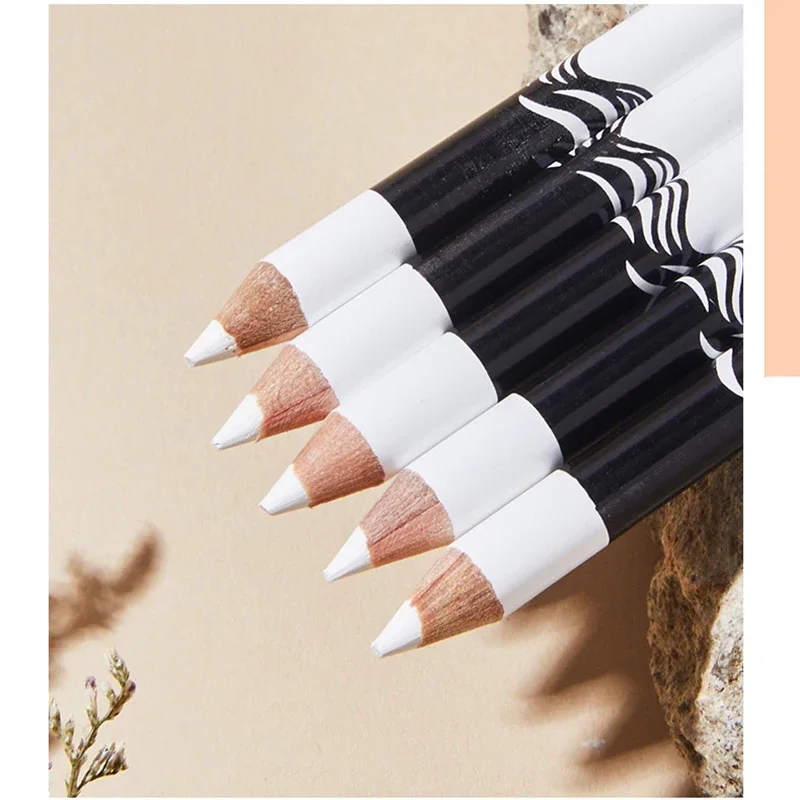 1PC New White Eyeliner Makeup Smooth Easy To Wear Eyes Brightener Waterproof Fashion Eyes Liner Pencils Eye Makeup Tool