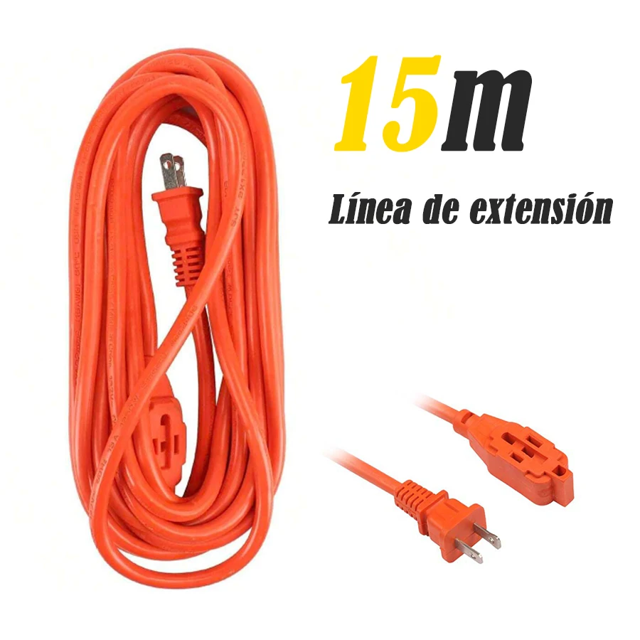 Electric extension multi-contact use RUDO15 meters 3 plugs