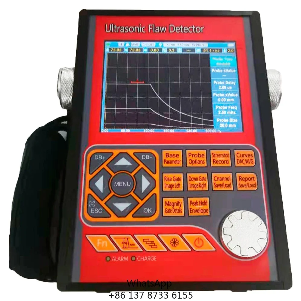 GR680 Portable Industrial Digital Ultrasonic Flaw Detector 0 To 15000 Mm NDT Range