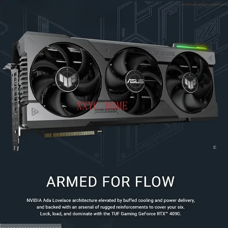 Rog Strix-グラフィックカード,RTX4090, O24G,Gddr6x,21000MHz, 24GB