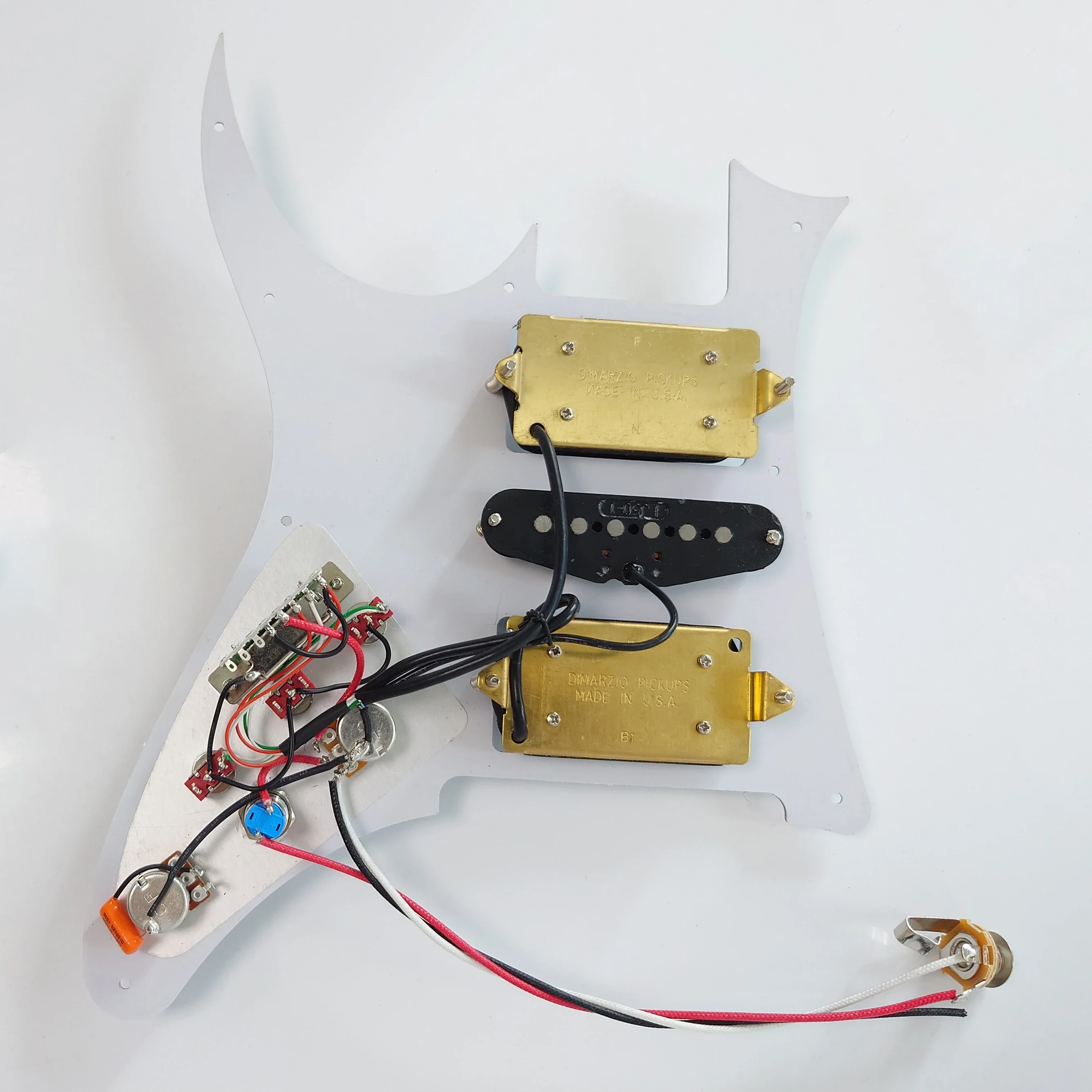 RG Prewired Loaded Pickguard Set with Kill Switch HSH Alnico 5 Pickup for RG Electric Guitars Replacement Parts