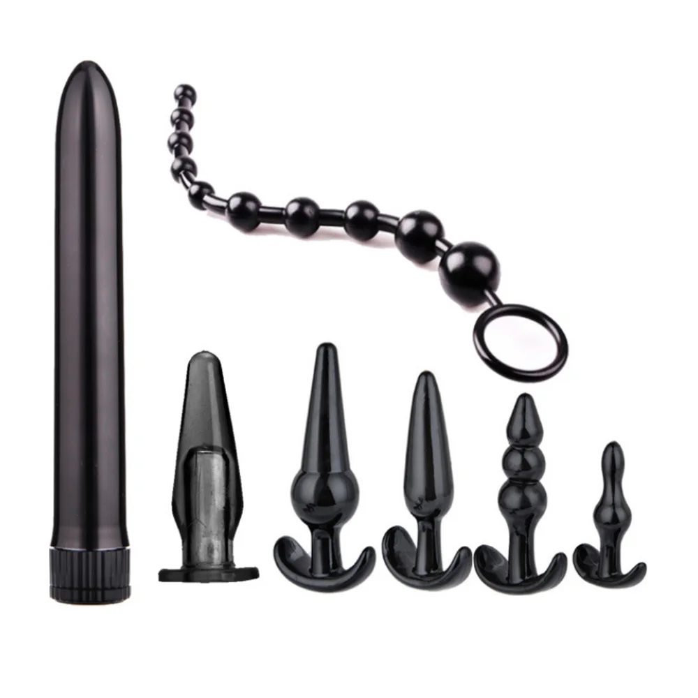 7/8pcs/Set Soft Silicone Butt Plug Dildo Masturbation Anal Plug Vaginal Plug For Women Men Anal Trainer For Couples Masturbating