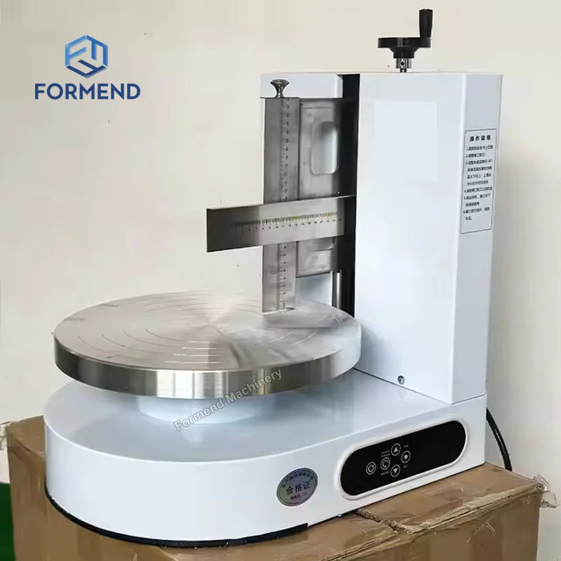 Automatic Thousand Layer Cake Coating And Decoration Cream Machine For Restaurant Use