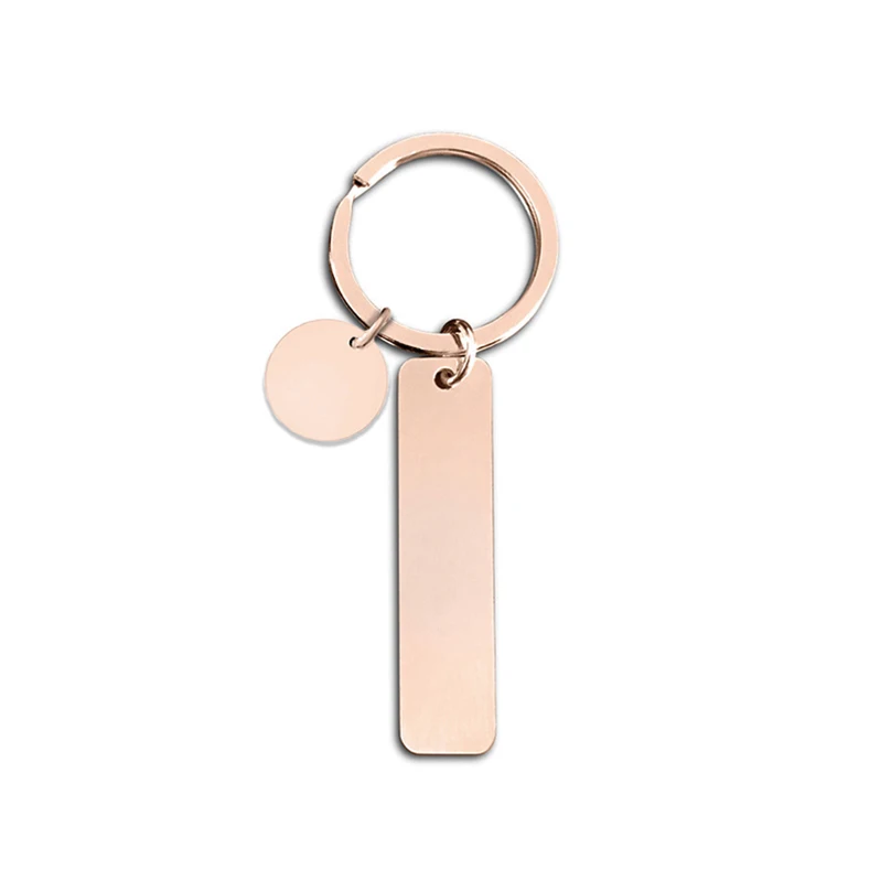 Custom Metal Keychain Personalized Text Key Ring