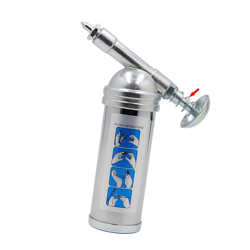 HS-80CC 80cc Capacity 1000PSI Output Pressure Oiler Mini Grease Gun Machine Handheld High Pressure Oiler Hand Tools