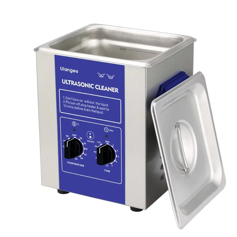 UC-7060HL 40KHz Bagno di pulizia ad ultrasuoni meccanico da tavolo 2L Pulitore ad ultrasuoni per piccole parti Gioielli Diamante