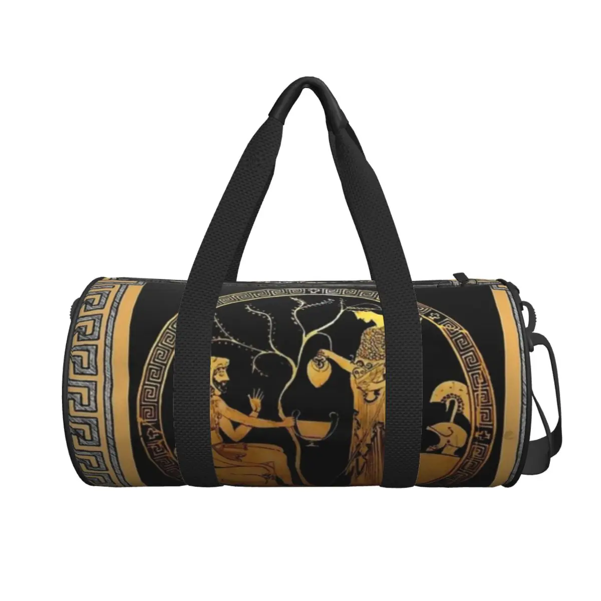 Ancient Greek Mythology Large Duffle Gym Bag Multi-Functional Duffle Travel Bags Handbags Fitness bag