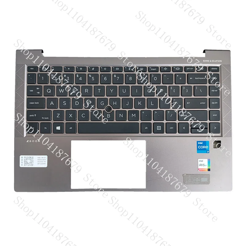 

Оригинальная клавиатура США с подставкой для рук HP Zbook Firefly 14 G7 G8 с подсветкой M36447-001