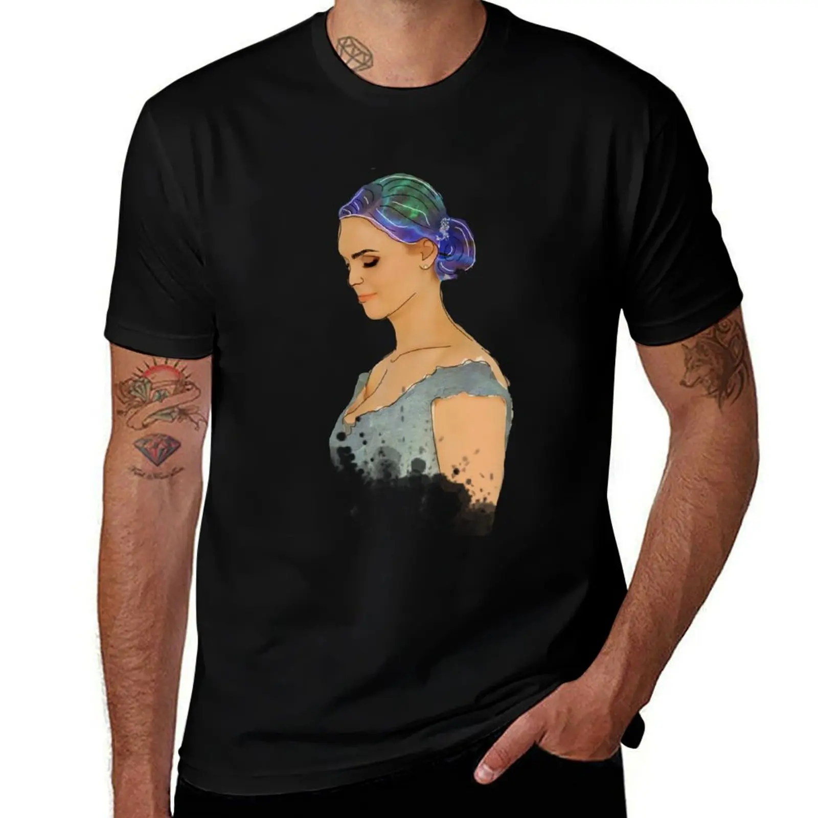 Temperance Booth T-Shirt Casual Simple Design Short Sleeve Shirt T-Shirt