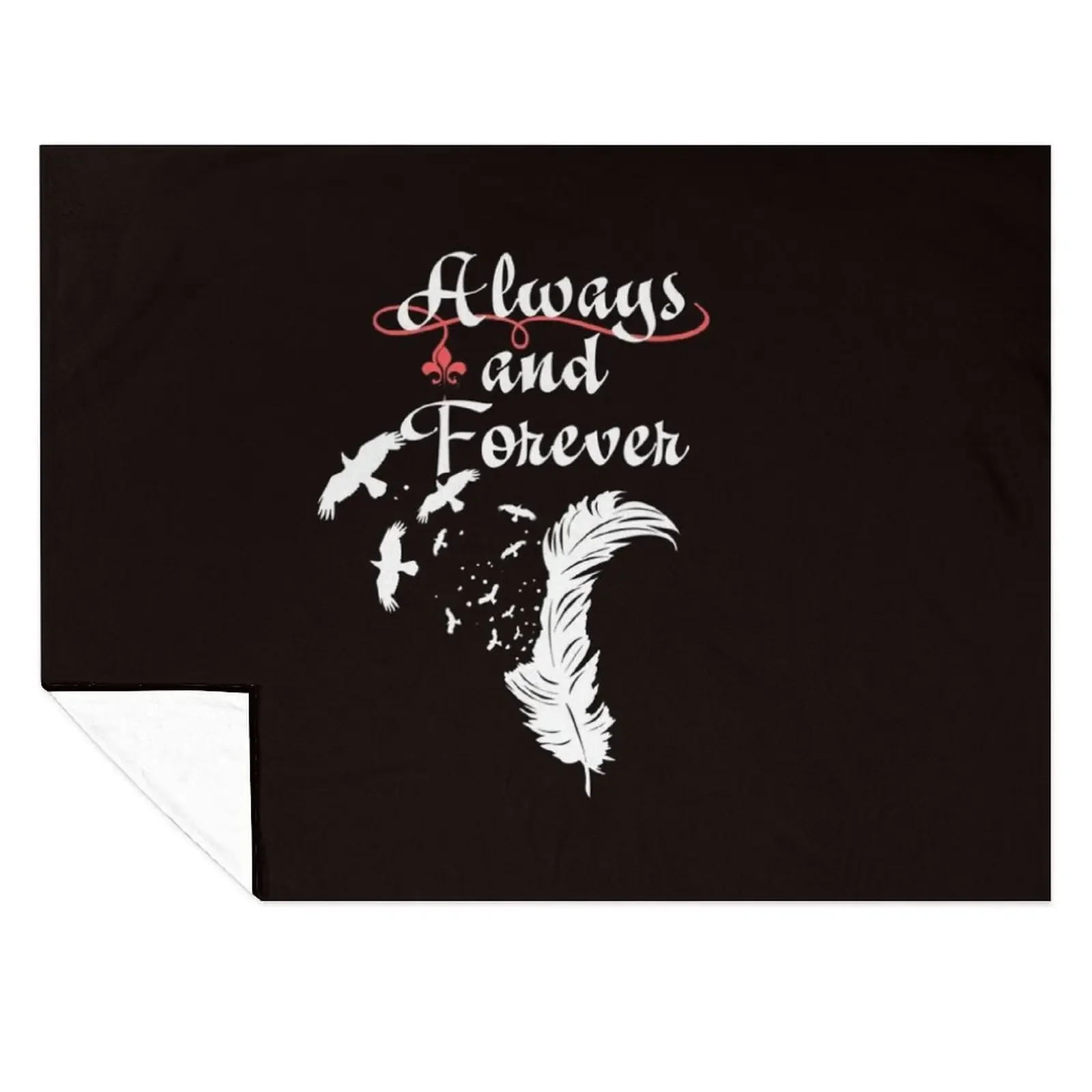 

Always and Forever. Throw Blanket Plaid on the sofa Giant Sofa Furrys Extra Large Throw Blankets