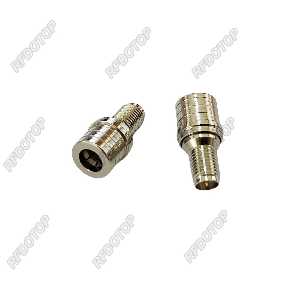 1PCS SMA to QMA Adapter RP-SMA Female to QMA Male Connector 50 Ohm