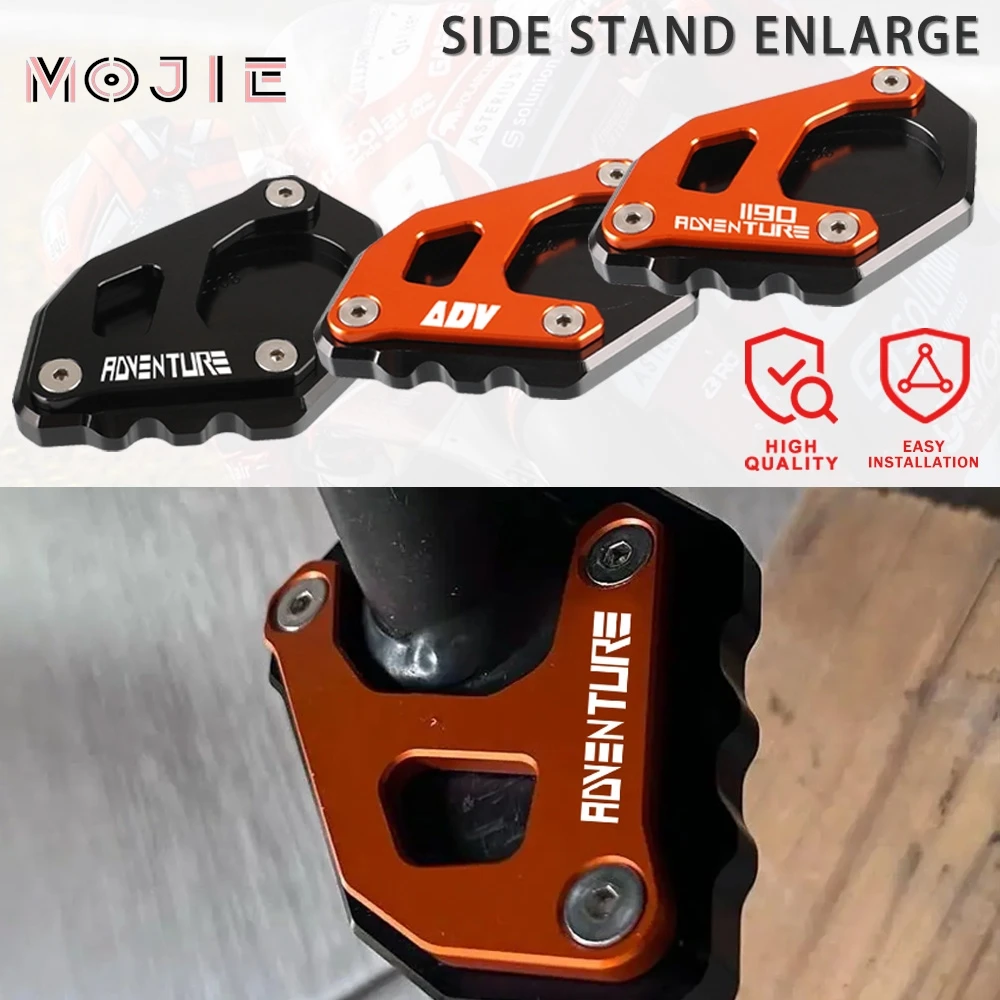 

Motorcycle Side Stand Enlarger Extension Plate Kickstand Shoes For 1050 1090 1190 1290 Adventure S R 1290 Super Adventure T 2023