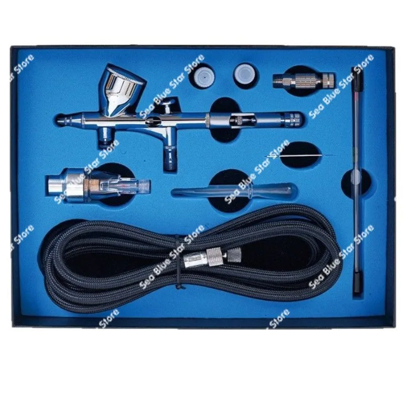 Type 180 Double Action Repair Airbrush Airbrush Beauty Oxygen Injection Instrument Airbrush Painting Nail Art Tattoo