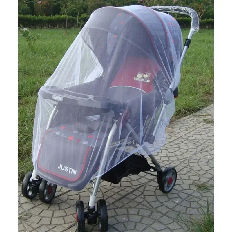 

Baby Stroller Mosquito Net Pushchair Cart Insect Shield Net Mesh Safe Infants Protection Mesh Cover Baby Stroller Parts